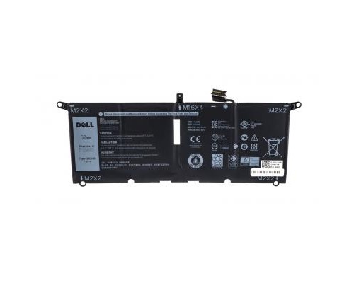 Акумулятор до ноутбука Dell XPS13-9370 DXGH8 52Wh (6500mAh), 4cell, 7.6V, Li-ion (A47543) 