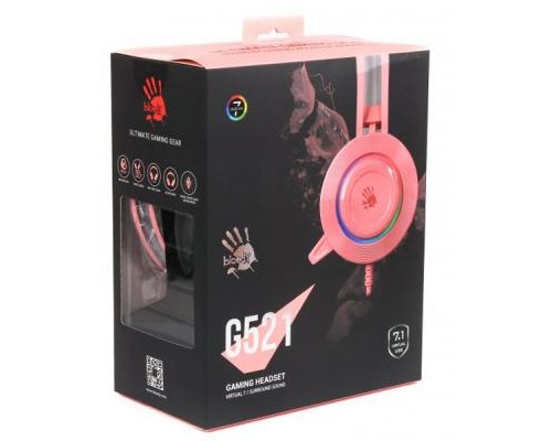 Навушники A4Tech Bloody G521 Pink