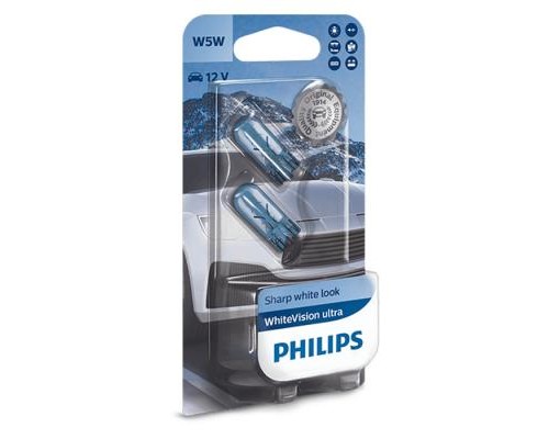 Автолампа Philips 5W (12961WVUB2)