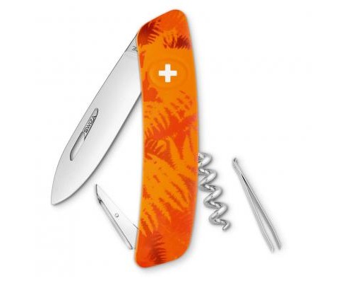 Ніж Swiza C01 Orange Fern (KNI.0010.2060)