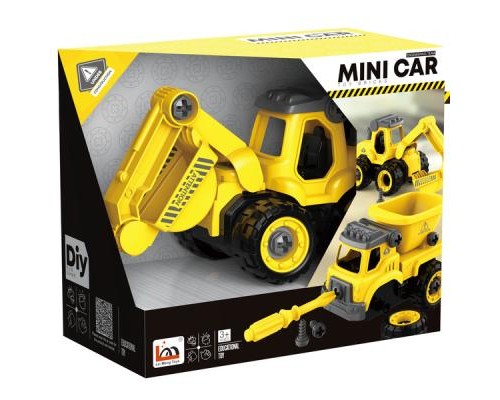 Конструктор Diy Spatial Creativity Екскаватор (CJ-1614166) Конструктор Diy Spatial Creativity Екскаватор (CJ-1614166)