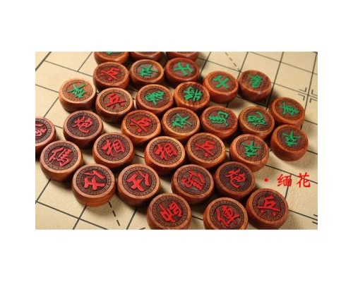 Настільна гра Voltronic Шахи китайські з чорного дерева (16921)