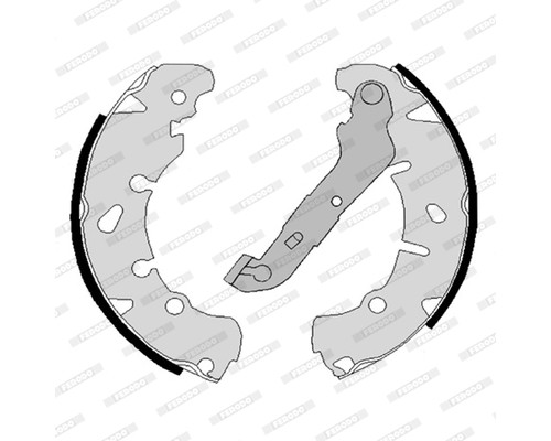 Гальмівні колодки FERODO FSB4186