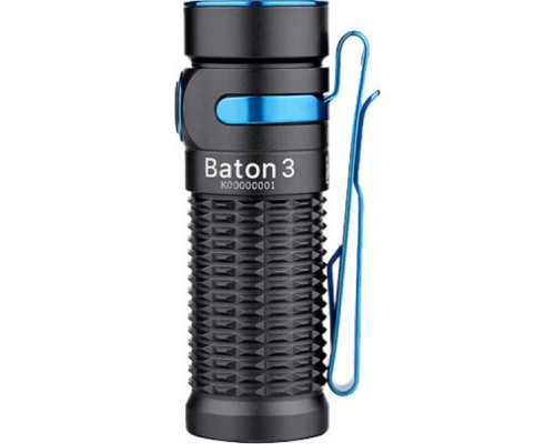 Ліхтар Olight Baton 3 Black (Baton 3)