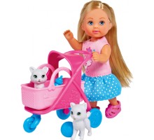 Лялька Simba Еві Візок для улюбленців з кошенятами (5733348)