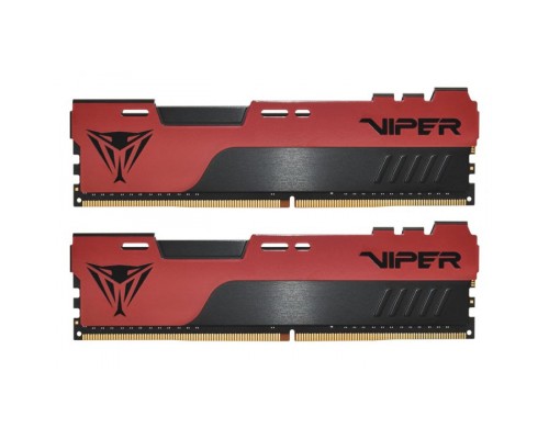 Модуль пам'яті для комп'ютера DDR4 16GB (2x8GB) 3200 MHz Viper Elite II Red Patriot (PVE2416G320C8K)
