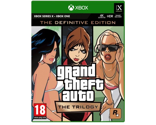 Гра Xbox Grand Theft Auto: The Trilogy – The Definitive Edition [Xbox (5026555366090)