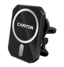 Універсальний автотримач Canyon Magnetic car holder and wireless charger, C-15-01, 15W (CNE-CCA15B01) Універсальний автотримач Canyon Magnetic car holder and wireless charger, C-15-01, 15W (CNE-CCA15B01)