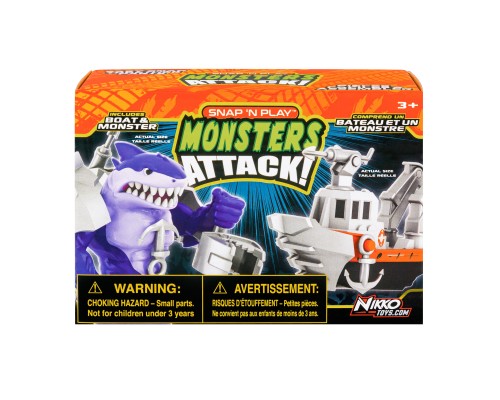 Ігровий набір Road Rippers Snap'n Play Boat and monster (20306) Ігровий набір Road Rippers Snap'n Play Boat and monster (20306)
