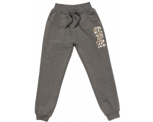 Спортивний костюм дитячий Breeze з паєтками (13097-134G-gray)