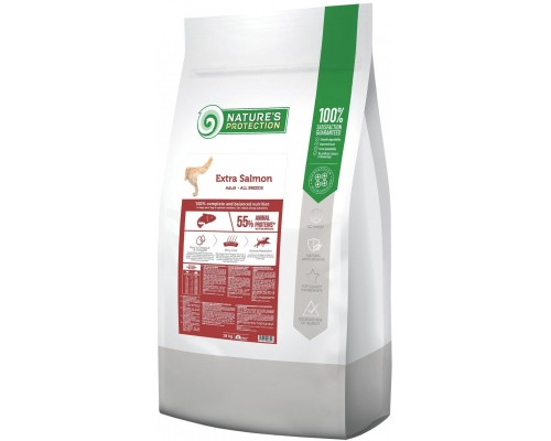 Сухий корм для собак Nature's Protection Extra Salmon Adult All breeds 18 кг (NPB46039)