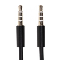 Кабель мультимедійний mini jack 3.5 mm 4 pin M-M, 1.2 m PowerPlant (CA913053) 
