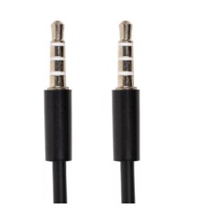 Кабель мультимедійний mini jack 3.5 mm 4 pin M-M, 1.2 m PowerPlant (CA913053)