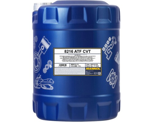 Трансмісійна олива Mannol 8216 O.E.M. for CVT 10л (MN8216-10)