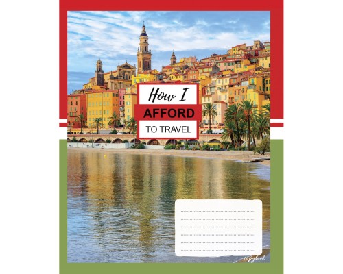 Зошит Yes А5 Travel 96 аркушів, лінія (766131)