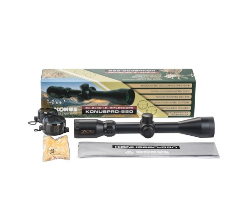Оптичний приціл Konus KonusPro-550 3-9x40 550 IR (7276)