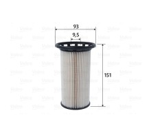 Фільтр паливний Valeo 587095