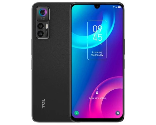 Мобільний телефон TCL 30 (T676H) 4/64GB Tech Black (T676H-2ALCUA12)