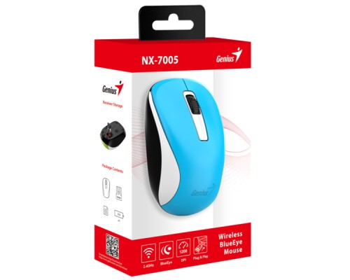 Мишка Genius NX-7005 Wireless Blue (31030017402)