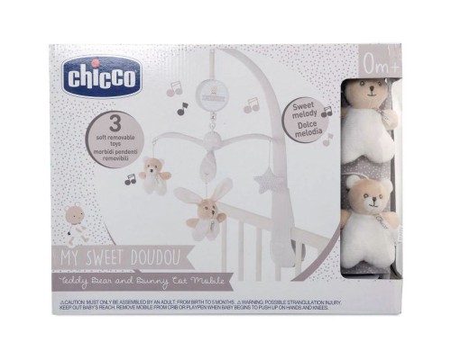 Мобіле Chicco механічний на ліжечко My Sweet Doudou (09714.00)