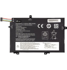 Акумулятор до ноутбука LENOVO ThinkPad L480 (01AV463) 11.1V 4100mAh PowerPlant (NB481286)