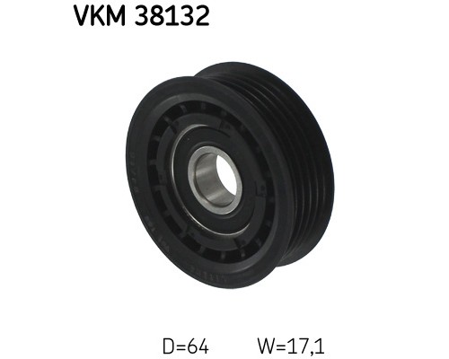 Ролик натягувача ременя SKF VKM 38132