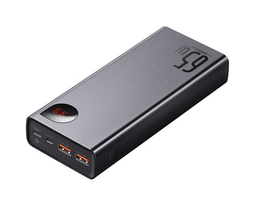 Батарея універсальна Baseus Adaman Metal 20000mAh, PD/65W, QC/3.0, +cable USB to Type-C (PPIMDA-D01 / P10021506112-01) 