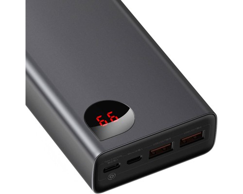 Батарея універсальна Baseus Adaman Metal 20000mAh, PD/65W, QC/3.0, +cable USB to Type-C (PPIMDA-D01 / P10021506112-01) 