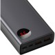 Батарея універсальна Baseus Adaman Metal 20000mAh, PD/65W, QC/3.0, +cable USB to Type-C (PPIMDA-D01 / P10021506112-01) 