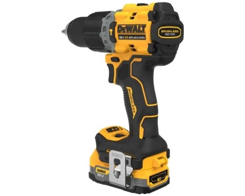 Шуруповерт DeWALT XR Li-Ion PowerStack 90 Нм, 18V 1x1.7Ah, кейс TSTAK (DCD805E1T)