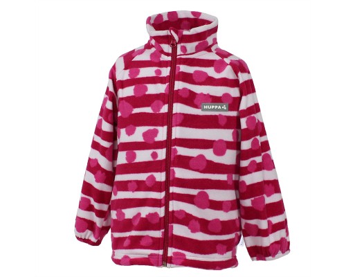 Кофта дитяча Huppa флісова BERRIE 1501BASE фуксія з принтом 80 (4741468465814)