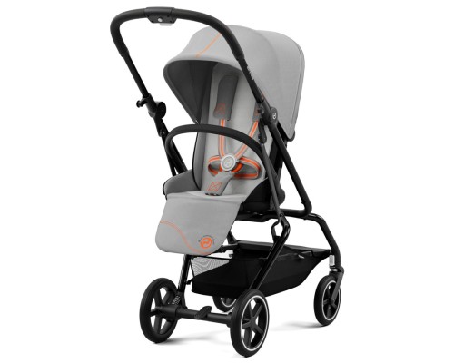 Коляска Cybex Eezy S Twist+ 2 BLK Lava Grey (з бампером) (522003769)