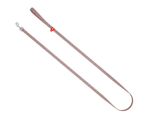 Повідок для котів WAUDOG Re-cotton світловідбивний XS 200х1 см коричневий (16446)