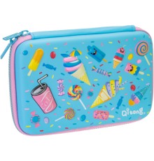 Пенал Cool For School 1 відділення з органайзером блакитний (QT-5650-Blue)