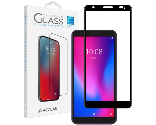 Скло захисне ACCLAB Full Glue ZTE A3 2020 (1283126508929)