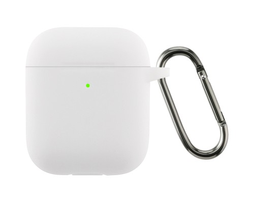 Чохол для навушників Armorstandart Ultrathin Silicone Case With Hook для Apple AirPods 2 White (ARM59695) Чохол для навушників Armorstandart Ultrathin Silicone Case With Hook для Apple AirPods 2 White (ARM59695)