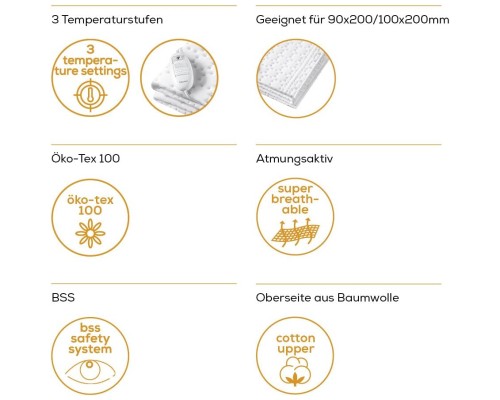 Електричне простирадло Beurer UB_30