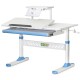 Парта ErgoKids з полицею Blue (TH-310 W/BL + BD-S30 BL)