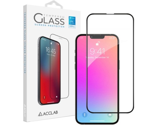 Скло захисне ACCLAB Full Glue Apple iPhone 13 Pro Max (1283126515422)