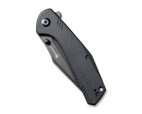 Ніж Sencut Actium Blackwash Black G10 (SA02C)