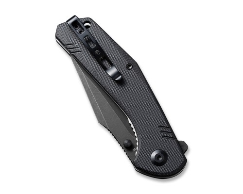 Ніж Sencut Actium Blackwash Black G10 (SA02C)
