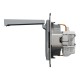 Розетка Schneider Electric ASFORA з кришкою, сталь (EPH3100162)