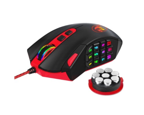 Мишка Redragon M901-2 MMO USB Black (78177)