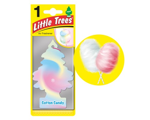 Ароматизатор для автомобіля Little Trees Солодка вата (79000) Ароматизатор для автомобіля Little Trees Солодка вата (79000)