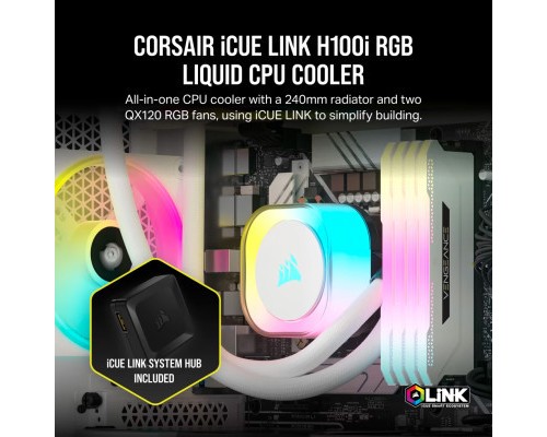 Система рідинного охолодження Corsair iCUE Link H100i RGB (CW-9061005-WW)