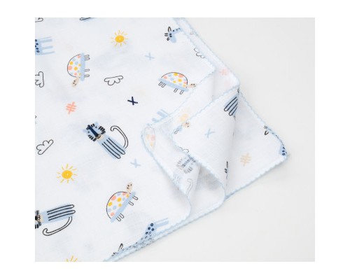 Пелюшки для малюків Breeze муслинова (BTS-574-blue)