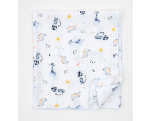 Пелюшки для малюків Breeze муслинова (BTS-574-blue)