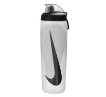 Пляшка для води Nike Refuel Bottle Locking Lid 24 OZ білий, чорний 709 мл N.100.7668.125.24 (887791745187)