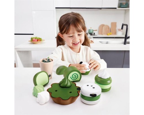 Ігровий набір Hape продукти Десерти із зеленого чаю (E3195)
