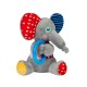 Іграшка для собак GiGwi Plush Слоненя з кільцем та пищалкою 16 см (2256)